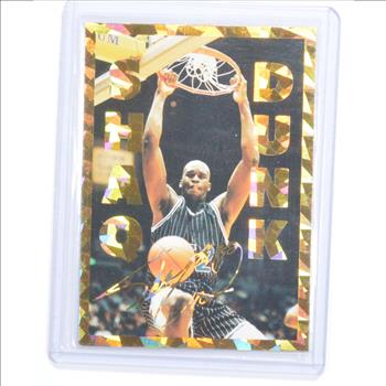 1994/1995 Sports Stars USA Shaquille O'Neal SHAQ Dunk # 66 Shaq Magic Lakers
