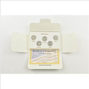 1999 Commemorative Quarters Platinum Mint Edition *In Original Packaging