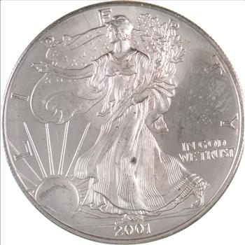 2001 American Silver Eagle Estate Coin Collection
