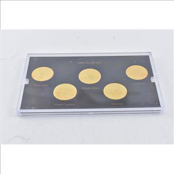 2001 Commemorative Quarters Gold EditionMint Edition*In Original Packaging