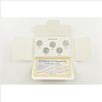 2002 Commemorative Quarters Platinum Mint Edition *In Original Packaging