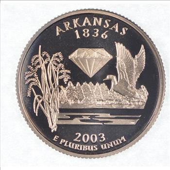 2003-S Arkansas State Washington Quarter - Proof Cameo