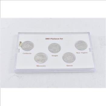 2005 Commemorative Quarters Platinum EditionMint Edition*In Original Packaging