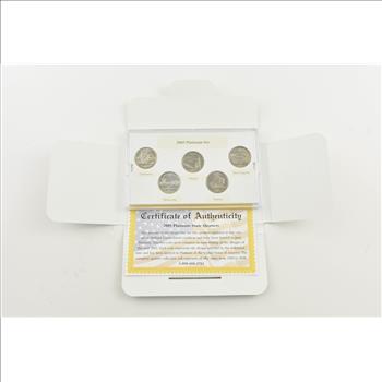 2005 Commemorative Quarters Platinum Mint Edition *In Original Packaging