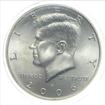 2006-P Commemorative Space Overlay Kennedy Half Dollar - Celestial Geode Nebula - US Coin