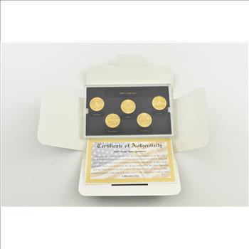 2007 Commemorative Quarters Gold Mint Edition *In Original Packaging