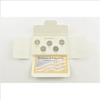 2007 Commemorative Quarters Platinum Mint Edition *In Original Packaging