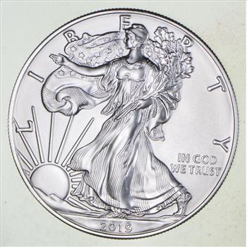 2019 - American Silver Eagle - 1 Troy Oz .9999 Fine Silver - Highly Collectible Coin