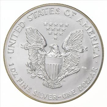 24K GOLD - 2000 - American Silver Eagle - 24K Gold Plated - Beauitful