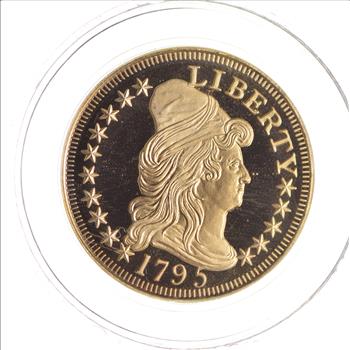 24K Gold Plated - United States Type Gold Coin - Tribute