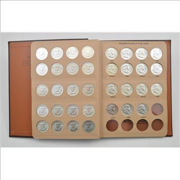 35 Coins - Franklin Half Dollars 1948-1963 - Complete Set