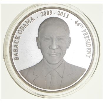 44th President Barack Obama Commemorative $20.00 Face Value 20 Grams .999 Fine Silver