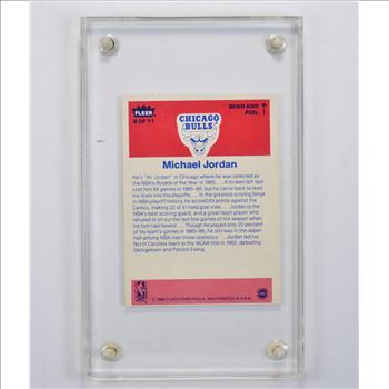 #8 Fleer 1986 Michael Jordan - Chicago Bulls