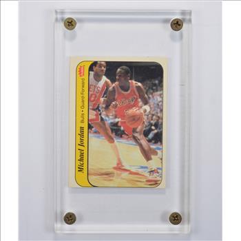 #8 Fleer 1986 Michael Jordan - Chicago Bulls