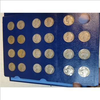 Complete Set of Buffalo Nickels from 1913-1938 