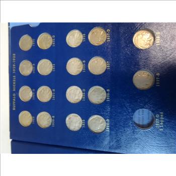 Complete Set of Buffalo Nickels from 1913-1938 