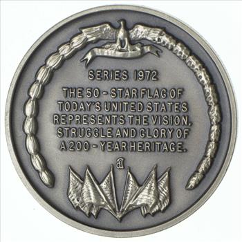.925 Sterling Silver United States of America 1959 - Flag Series - 35.4 Grams