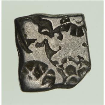 ANCIENT - 322-185 BC Mauryan Empire Silver Karshapana Coin