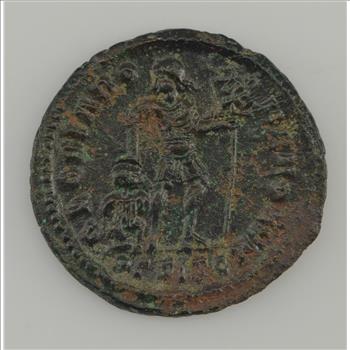 Authentic 364-378 AD Ancient Roman Coin Valens, Chrismon
