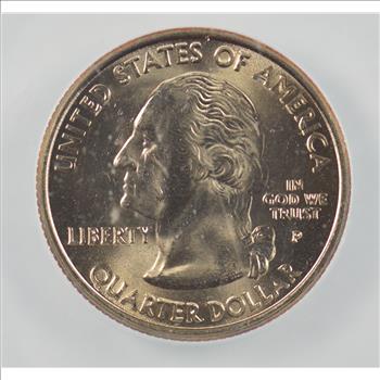 Autographed By Designer - 2001 New York State Quarter - Limited Edition ICG