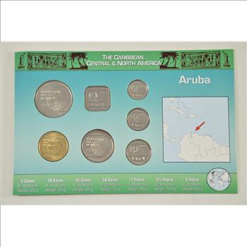 AWESOME - Aruba Coin Collection Set - Full Color! - Awesome way to collect!
