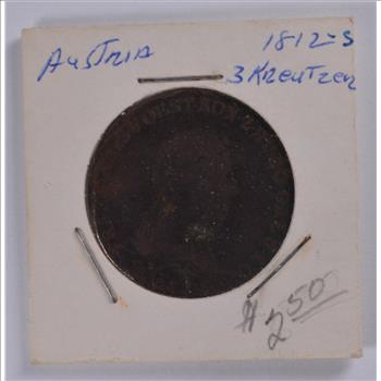 Better 1812 Archduchy of Austria 3 Kreuzer