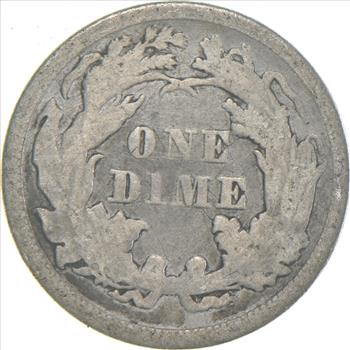 Better 1874 Seated Liberty Dime