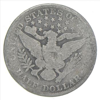 Better 1898 US Barber 90% Silver Half Dollar Coin Collection Set Break