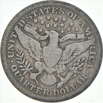 Better 1904 US Barber 90% Silver Quarter Coin Collection Set Break