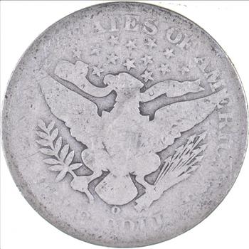 Better 1906-O US Barber 90% Silver Half Dollar Coin Collection Set Break