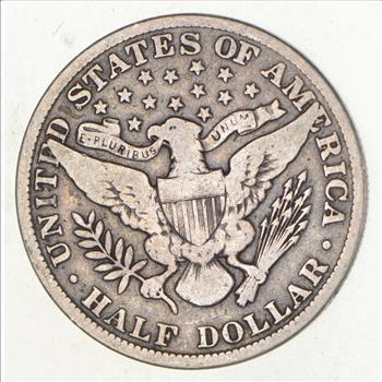 Better 1907 - US Barber 90% Silver Half Dollar Coin Collection Set Break