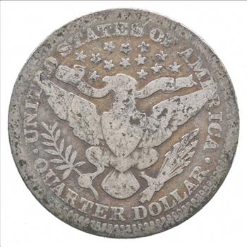 Better 1907 US Barber 90% Silver Quarter Coin Collection Set Break