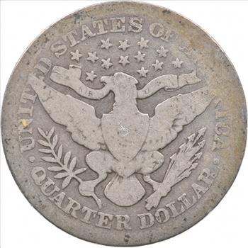 Better 1908 US Barber 90% Silver Quarter Coin Collection Set Break