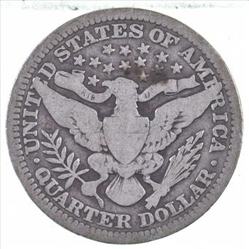 Better 1910 US Barber 90% Silver Quarter Coin Collection Set Break