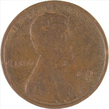 Better 1910-S US Lincoln Wheat Cent Penny Coin Collection Lot Set Break