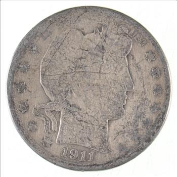 Better 1911 US Barber 90% Silver Half Dollar Coin Collection Set Break