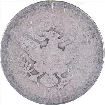 Better 1912-S US Barber 90% Silver Half Dollar Coin Collection Set Break