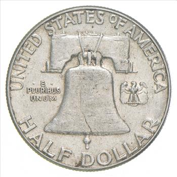 Better 1950 US Franklin 90% Silver Half Dollar Coin Collection Set Break