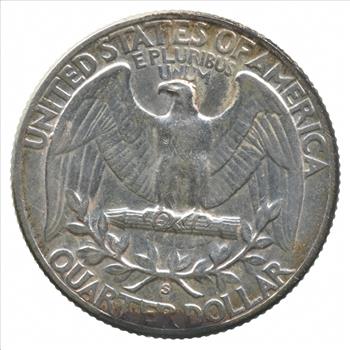 Better 1953-S US Washington 90% Silver Quarter Coin Set Break