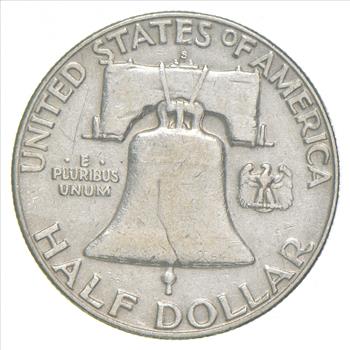 Better 1954-S US Franklin 90% Silver Half Dollar Coin Collection Set Break