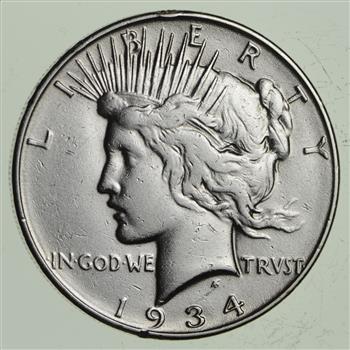 BETTER Date - 1934-D Peace Silver Dollar - Nice Retail Value - 90% Silver US