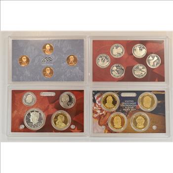 Better Date - Complete Silver 2009-S Deep Cameo Proof Set - 18 Coins Including Four Presidential Dollars