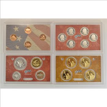 Better Date - Complete Silver 2009-S Deep Cameo Proof Set - 18 Coins Including Four Presidential Dollars