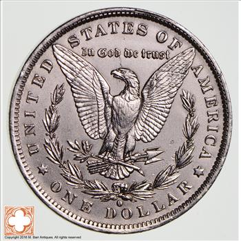 Better Grade 1884-O Morgan United States Silver Dollar 90% Pure Silver