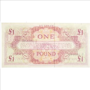 British Armed Forces One Pound Special Voucher Note, 4th Series