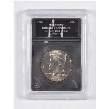 BU 1995 Kennedy Half Dollar