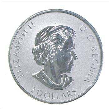 Canada 2017 $2 Dollar Silver Big Horn Sheep Reverse Proof 3/4 Ounce .9999 .75