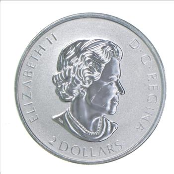 Canada 2017 $2 Dollar Silver Big Horn Sheep Reverse Proof 3/4 Ounce .9999 .75