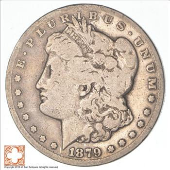 Carson City - 1879-CC Morgan Silver Dollar - RARE Historic Coin