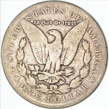 Carson City - 1880-CC Morgan Silver Dollar - RARE Historic Coin